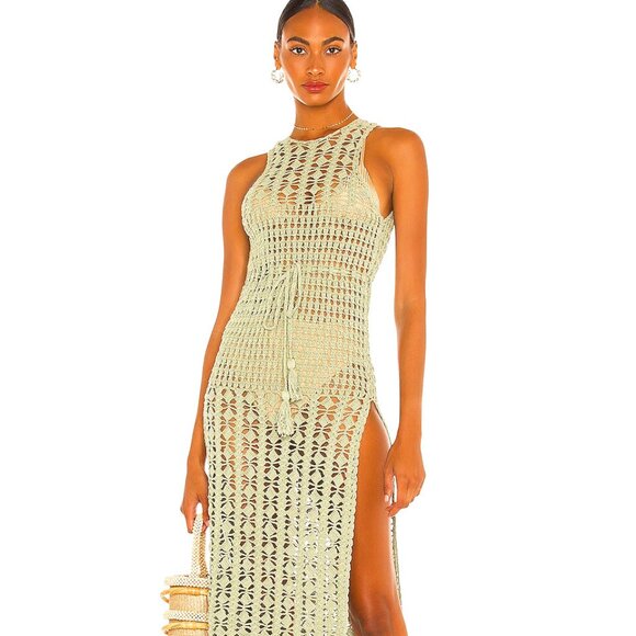 NWT  Emerson Crochet Dress  Flook The Label - Picture 1 of 6